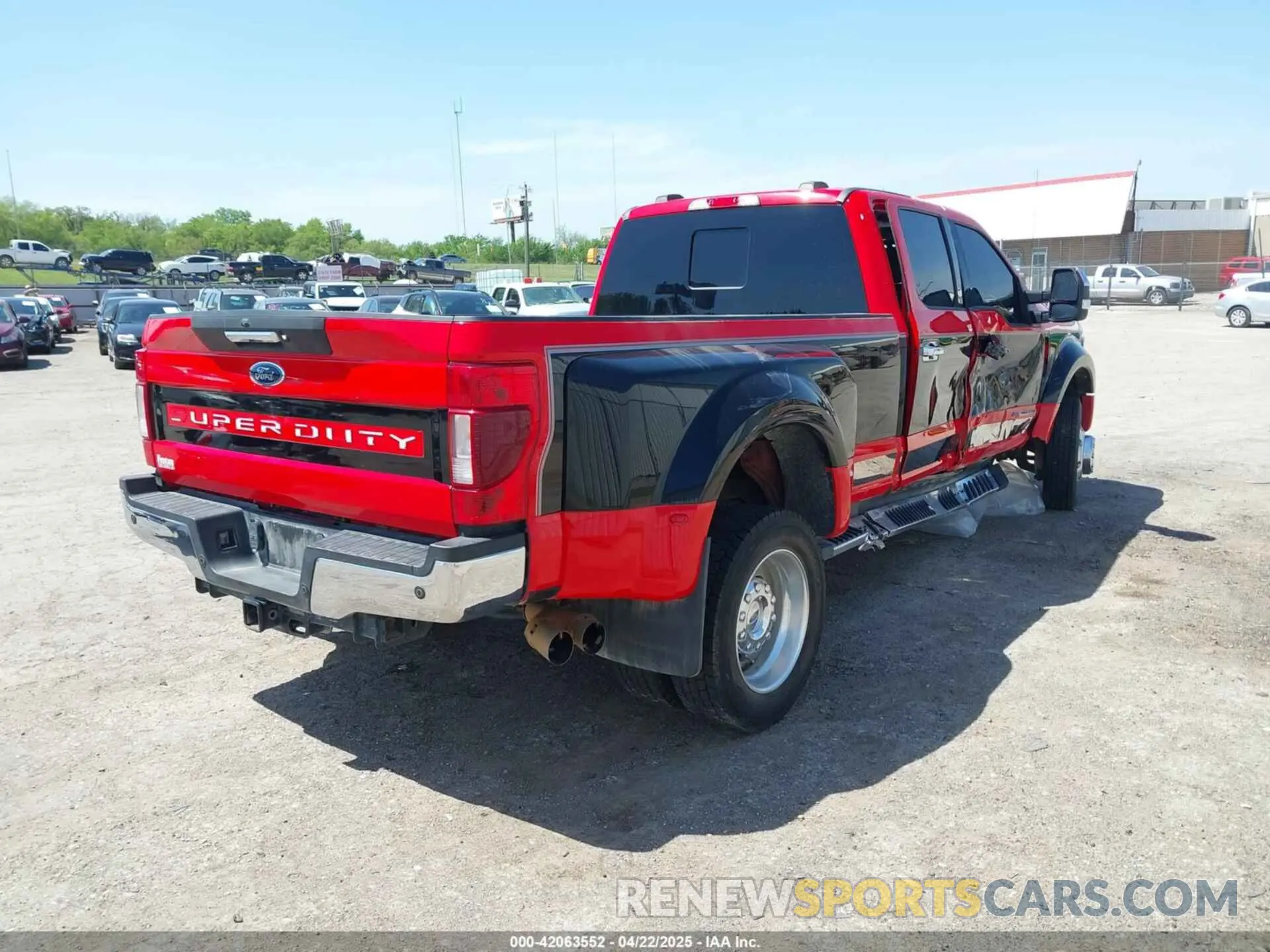 4 fotografías del automóvil dañado 1FT8W4CT8LEC09427 FORD F-450 2020