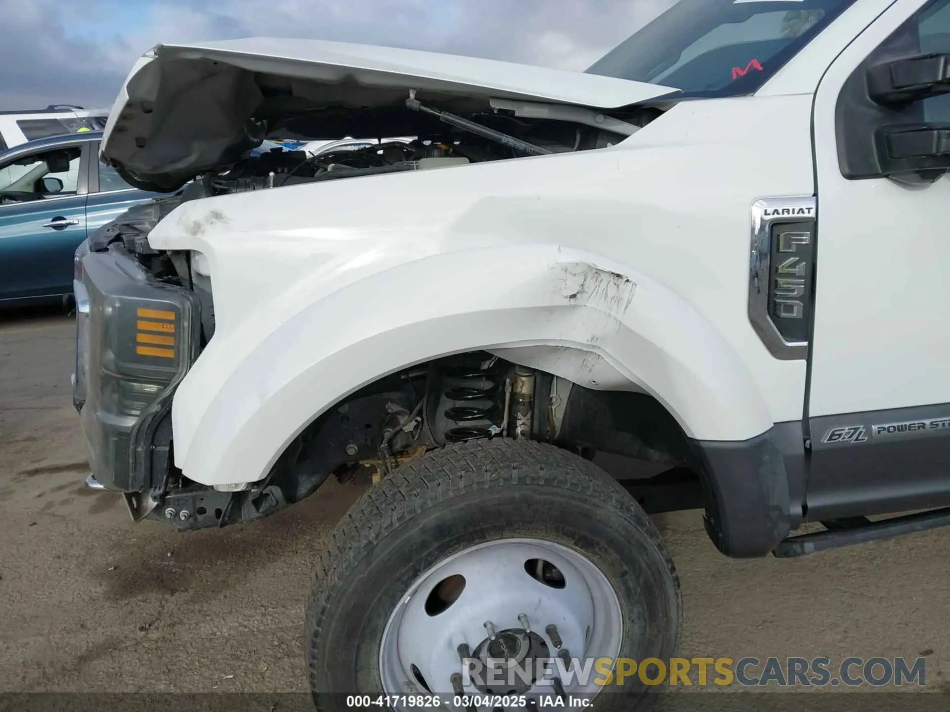 11 fotografías del automóvil dañado 1FT8W4DTXMED30296 FORD F-450 2021