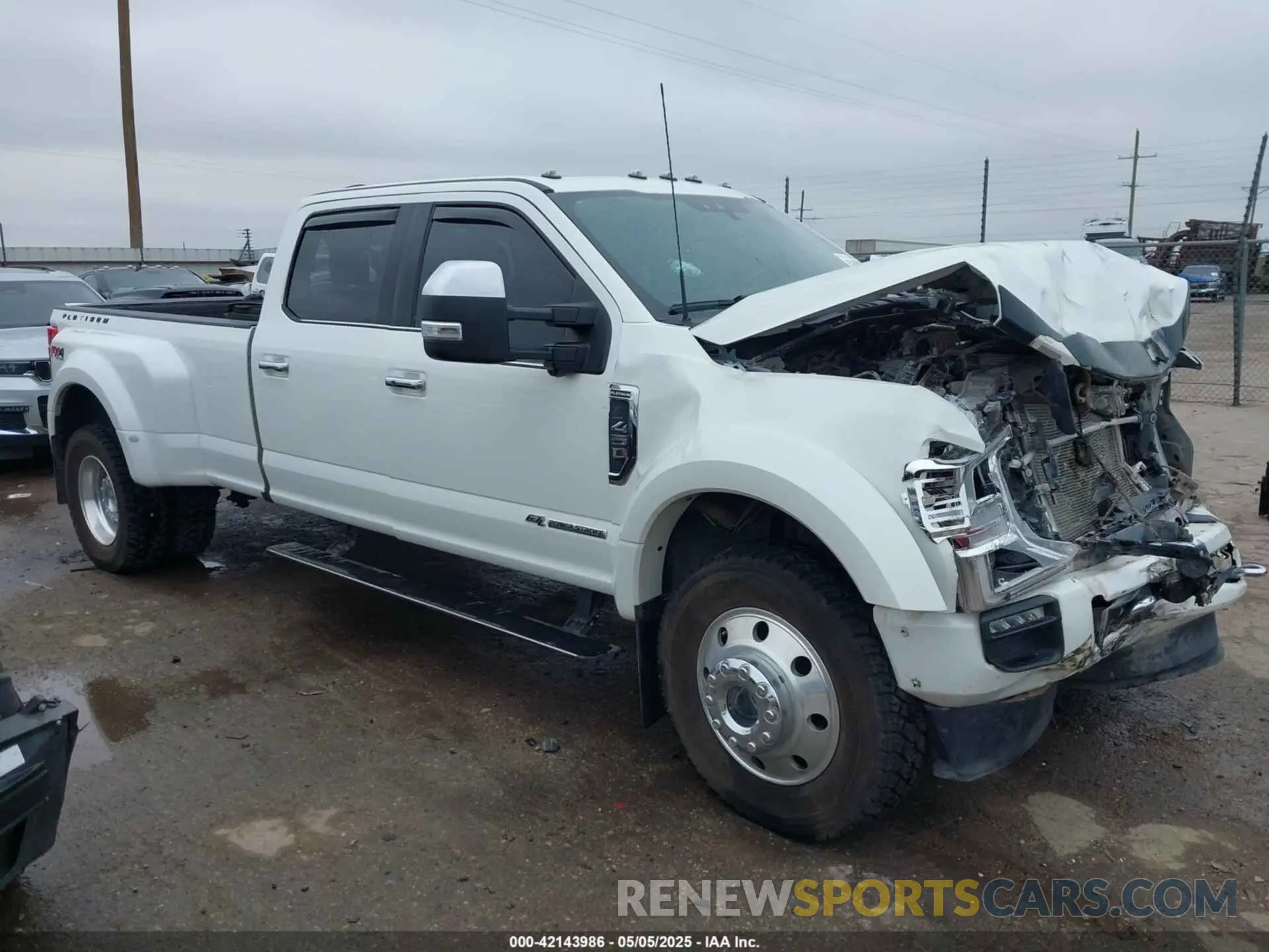 1 fotografías del automóvil dañado 1FT8W4DT3NED85898 FORD F-450 2022