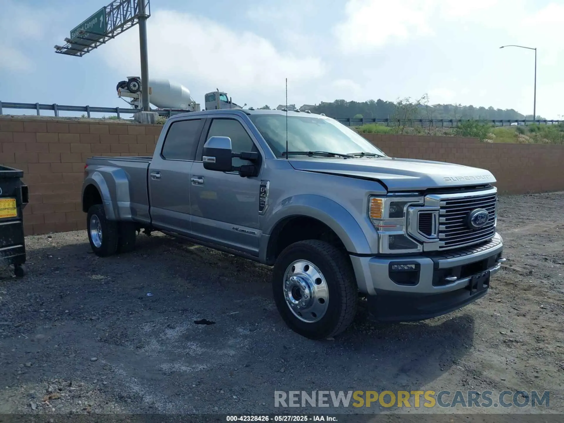 1 fotografías del automóvil dañado 1FT8W4DT6NEF57843 FORD F-450 2022