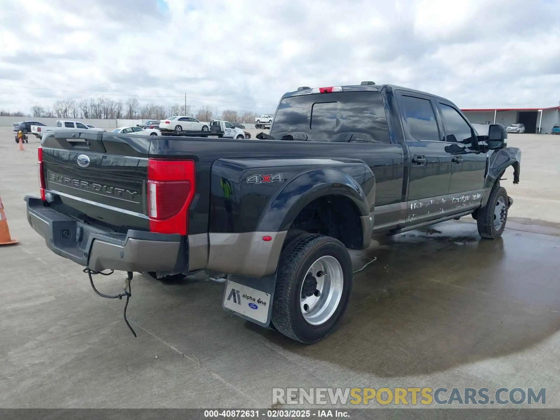 4 fotografías del automóvil dañado 1FT8W4DT6NEG12081 FORD F-450 2022