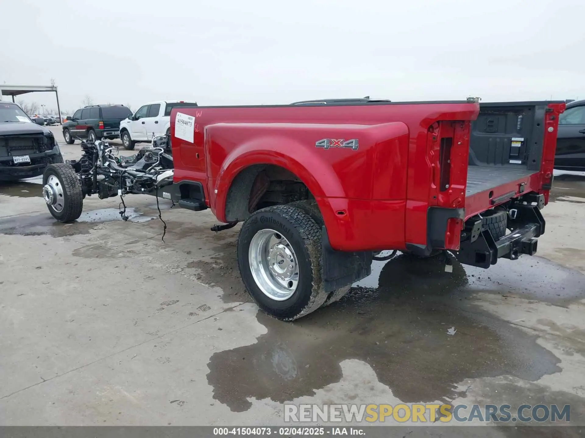 3 fotografías del automóvil dañado 1FT8W4DM8PED87917 FORD F-450 2023