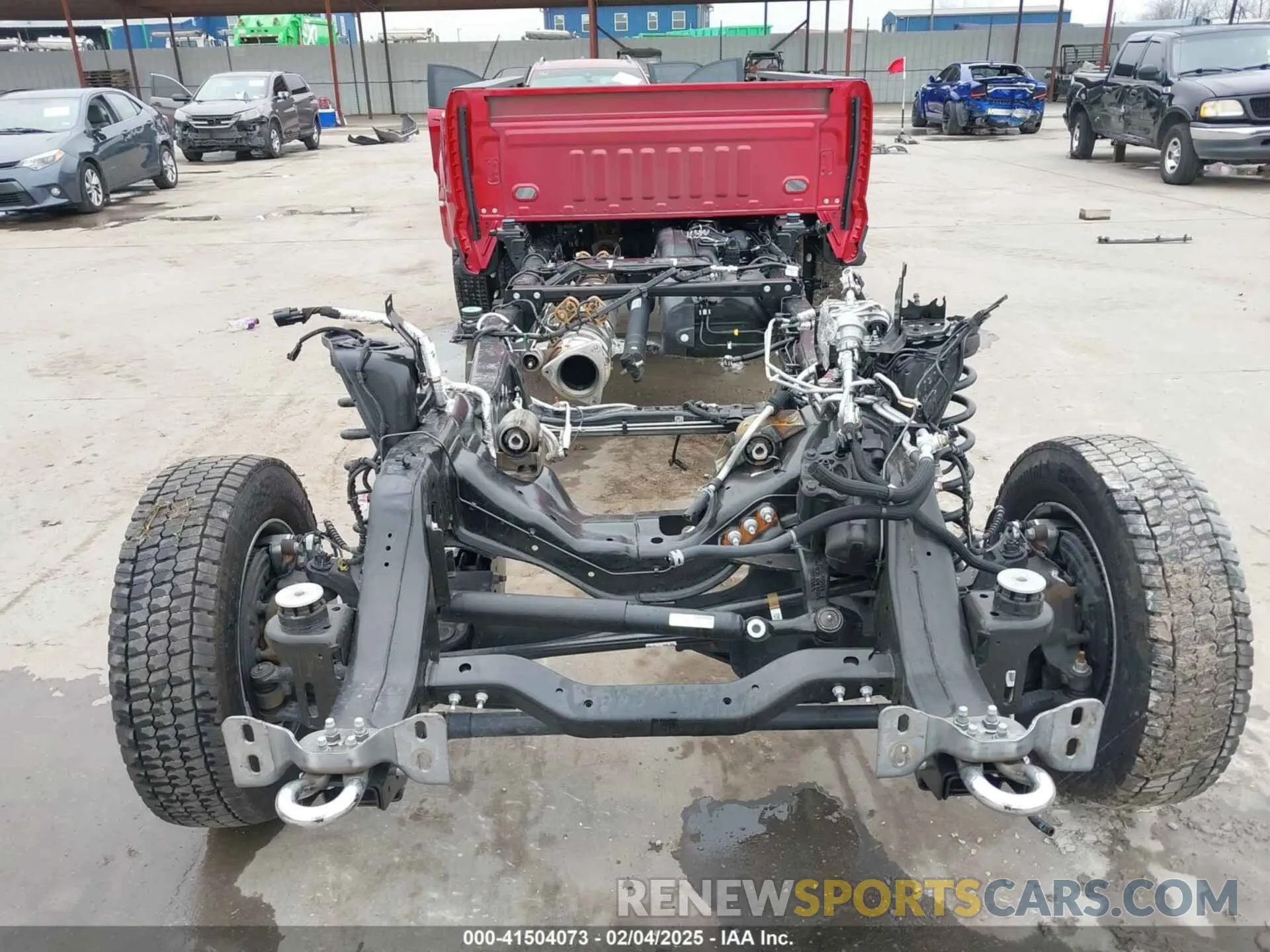 9 fotografías del automóvil dañado 1FT8W4DM8PED87917 FORD F-450 2023