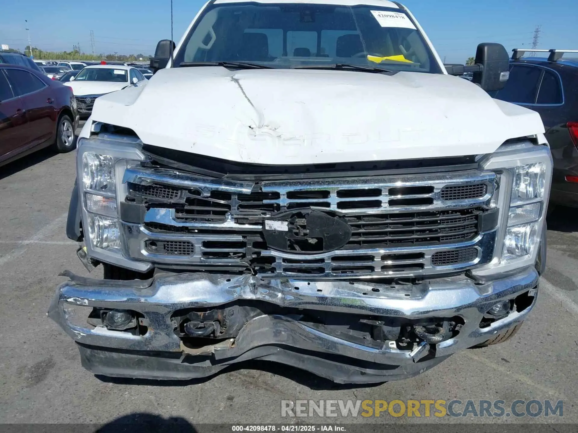 10 fotografías del automóvil dañado 1FT8W4DT9PEC25916 FORD F-450 2023