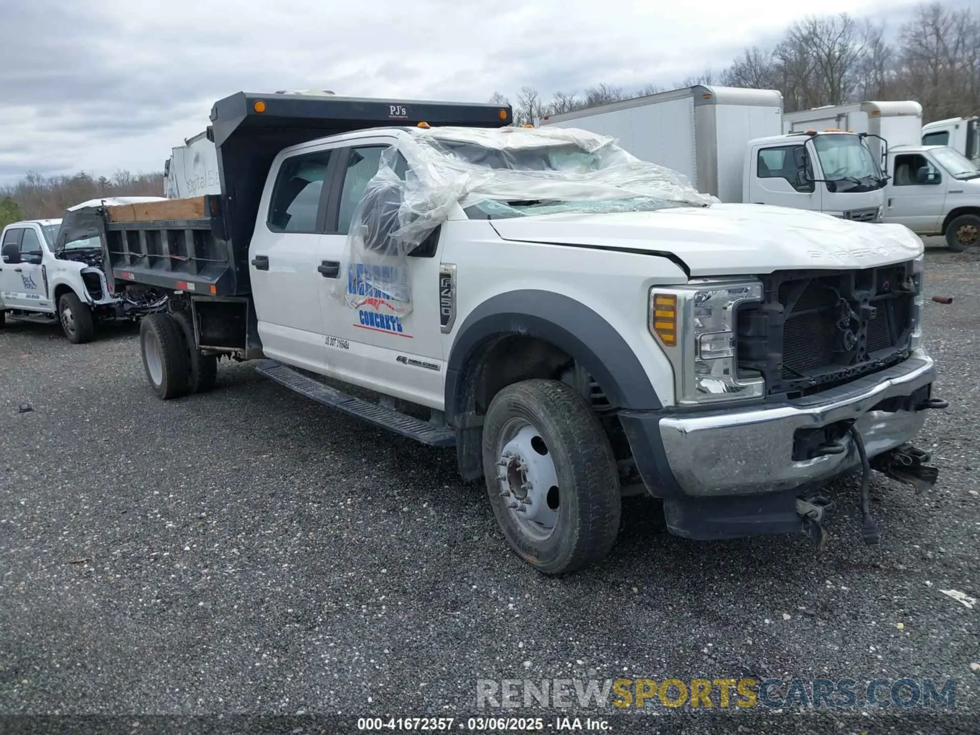 1 fotografías del automóvil dañado 1FD9W4HT0KEF85725 FORD F-450 CHASSIS 2019
