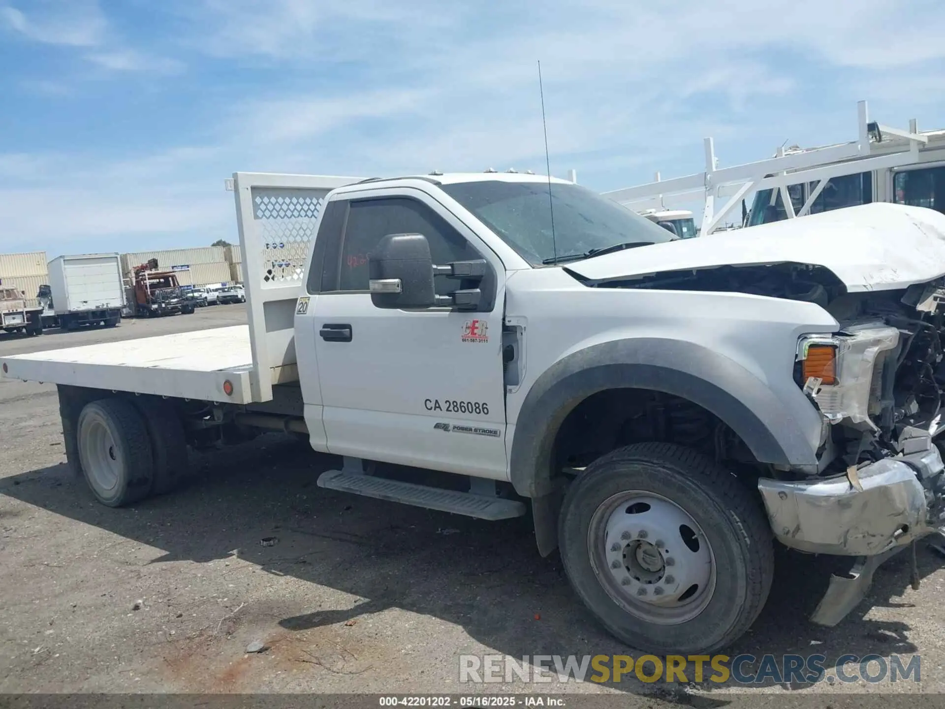 16 fotografías del automóvil dañado 1FDUF4HT7LDA04786 FORD F-450 CHASSIS 2020