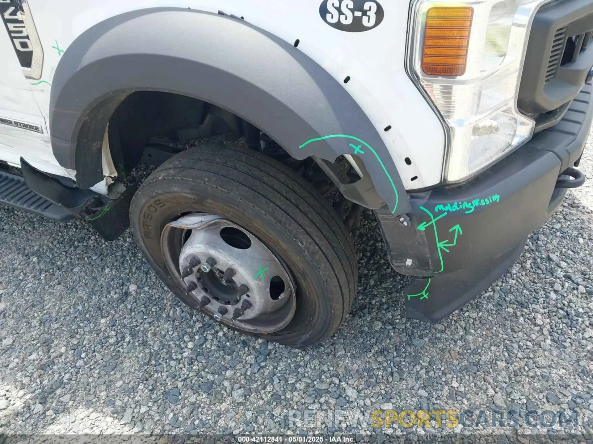 12 fotografías del automóvil dañado 1FD0W4HT5MEC67630 FORD F-450 CHASSIS 2021