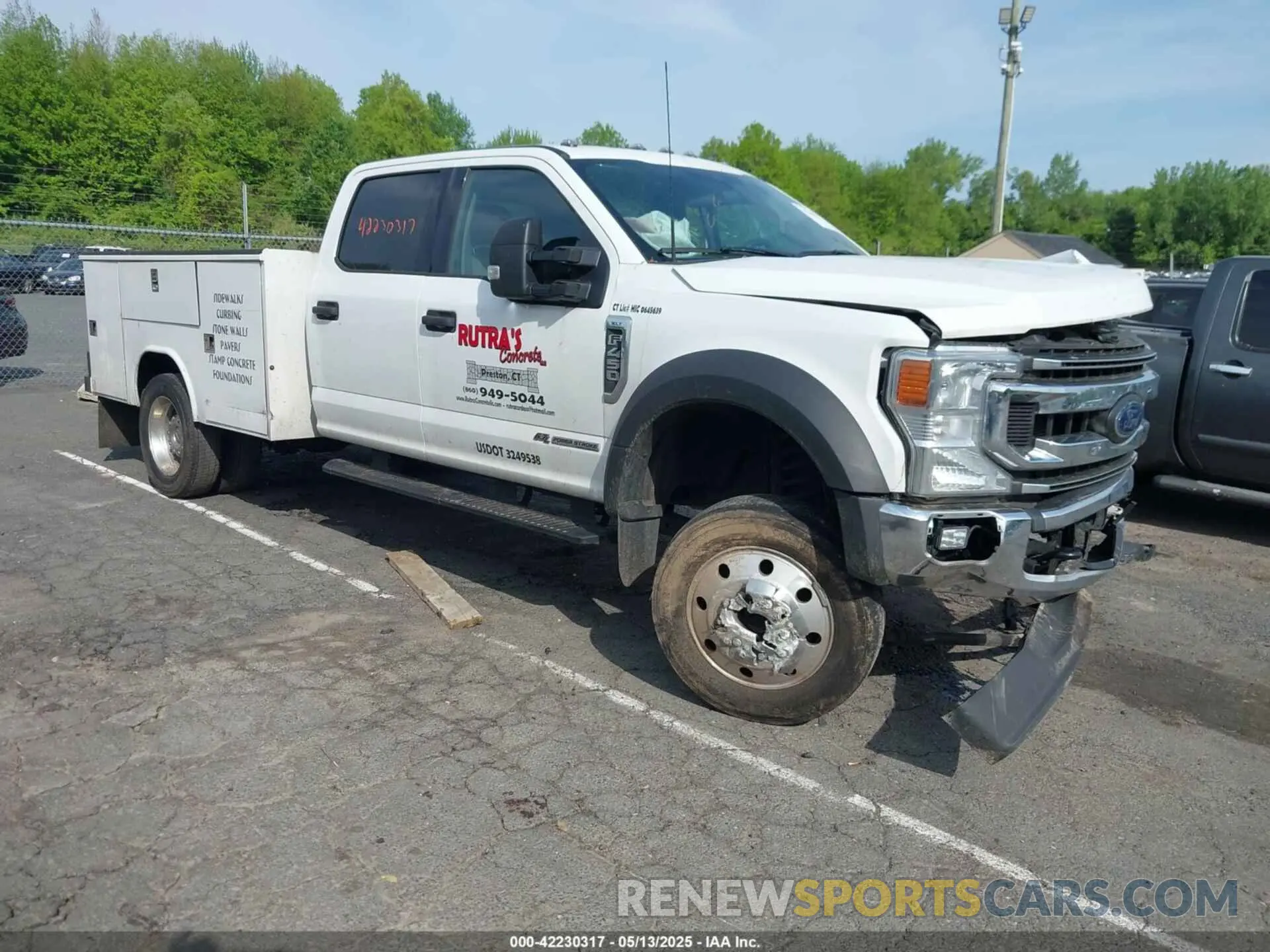 1 fotografías del automóvil dañado 1FD0W4HT0NED09316 FORD F-450 CHASSIS 2022