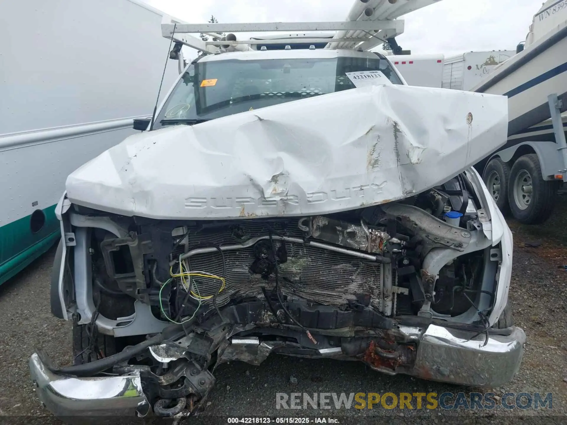 6 fotografías del automóvil dañado 1FD9W4HT4NEC48298 FORD F-450 CHASSIS 2022