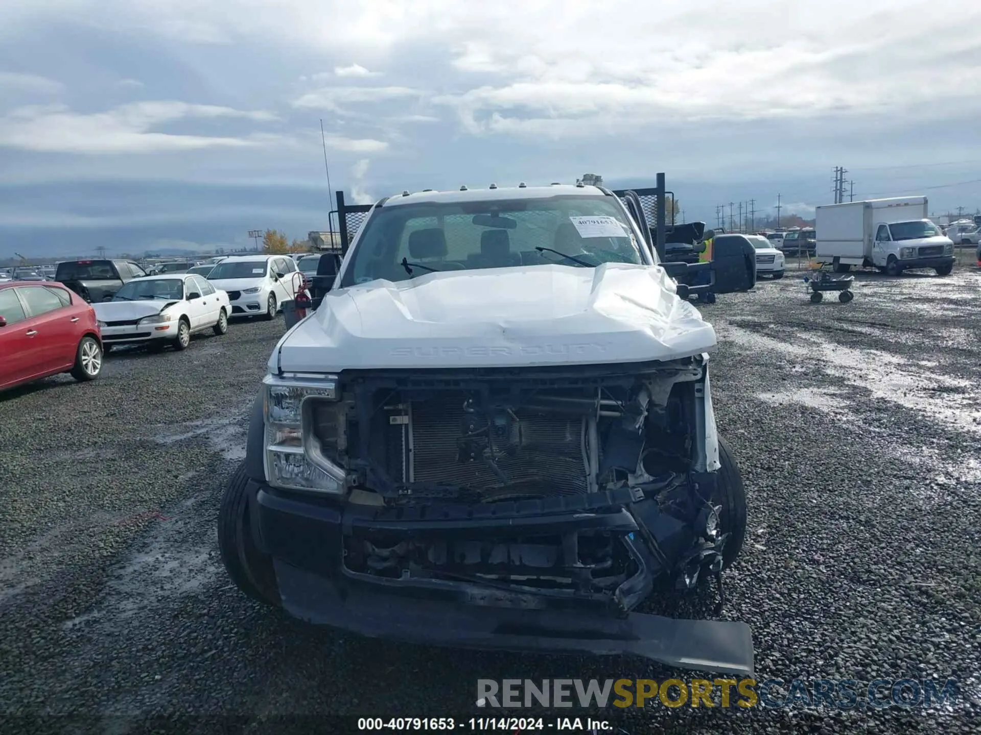 14 fotografías del automóvil dañado 1FDUF5GN4MED59192 FORD F-550 CHASSIS 2021