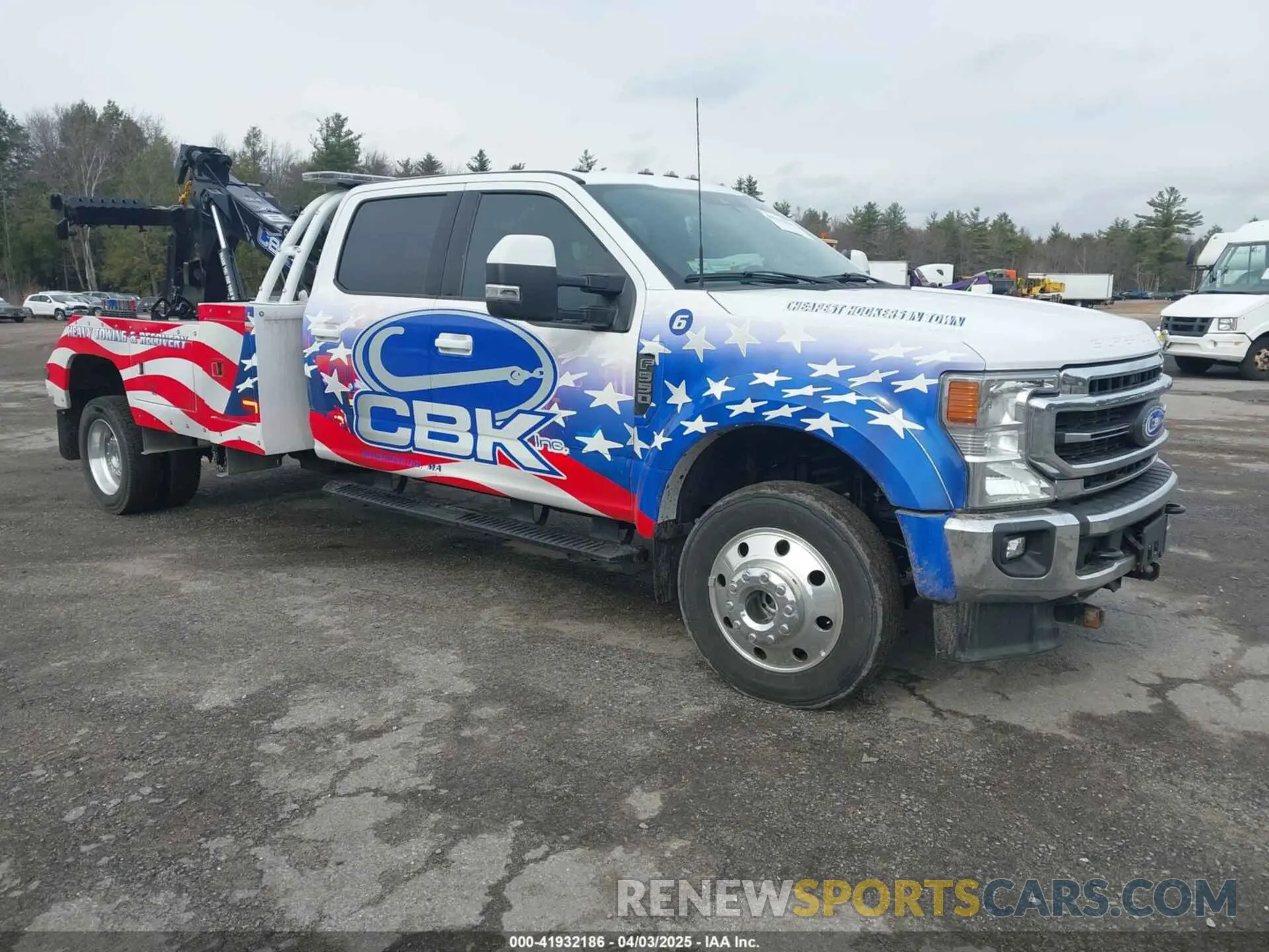 1 fotografías del automóvil dañado 1FD0W5HTXNEE95355 FORD F-550 CHASSIS 2022