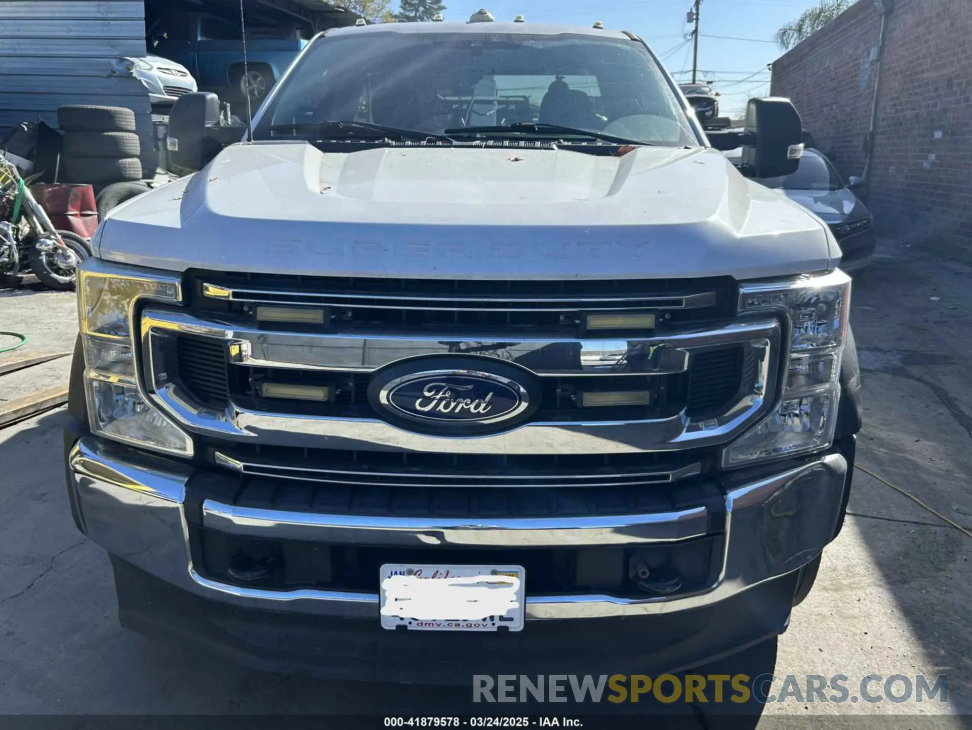 12 fotografías del automóvil dañado 1FDUF5GT4NDA04416 FORD F-550 CHASSIS 2022