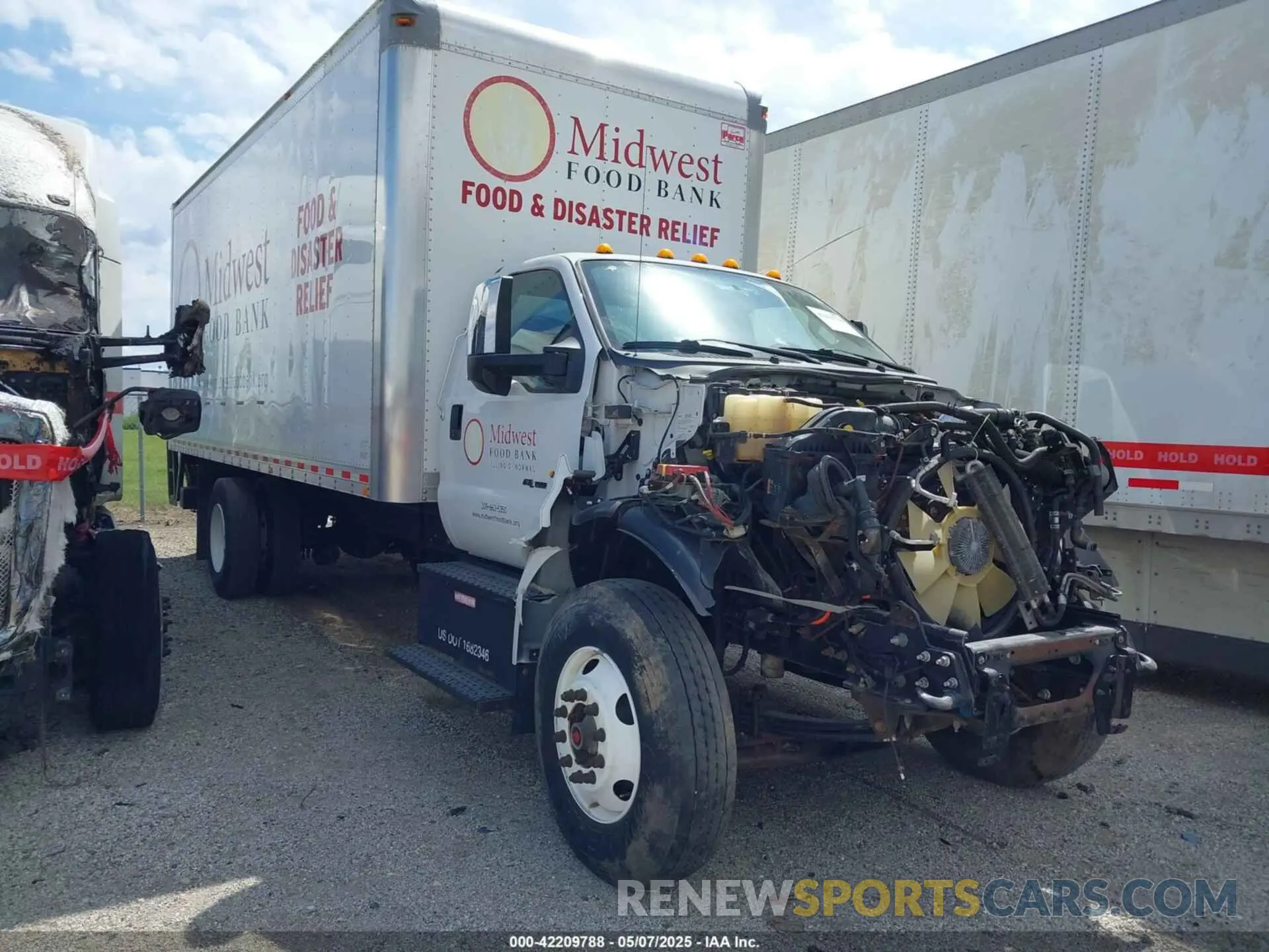 1 fotografías del automóvil dañado 1FDWF7DC2KDF10301 FORD F-750 DIESEL 2019