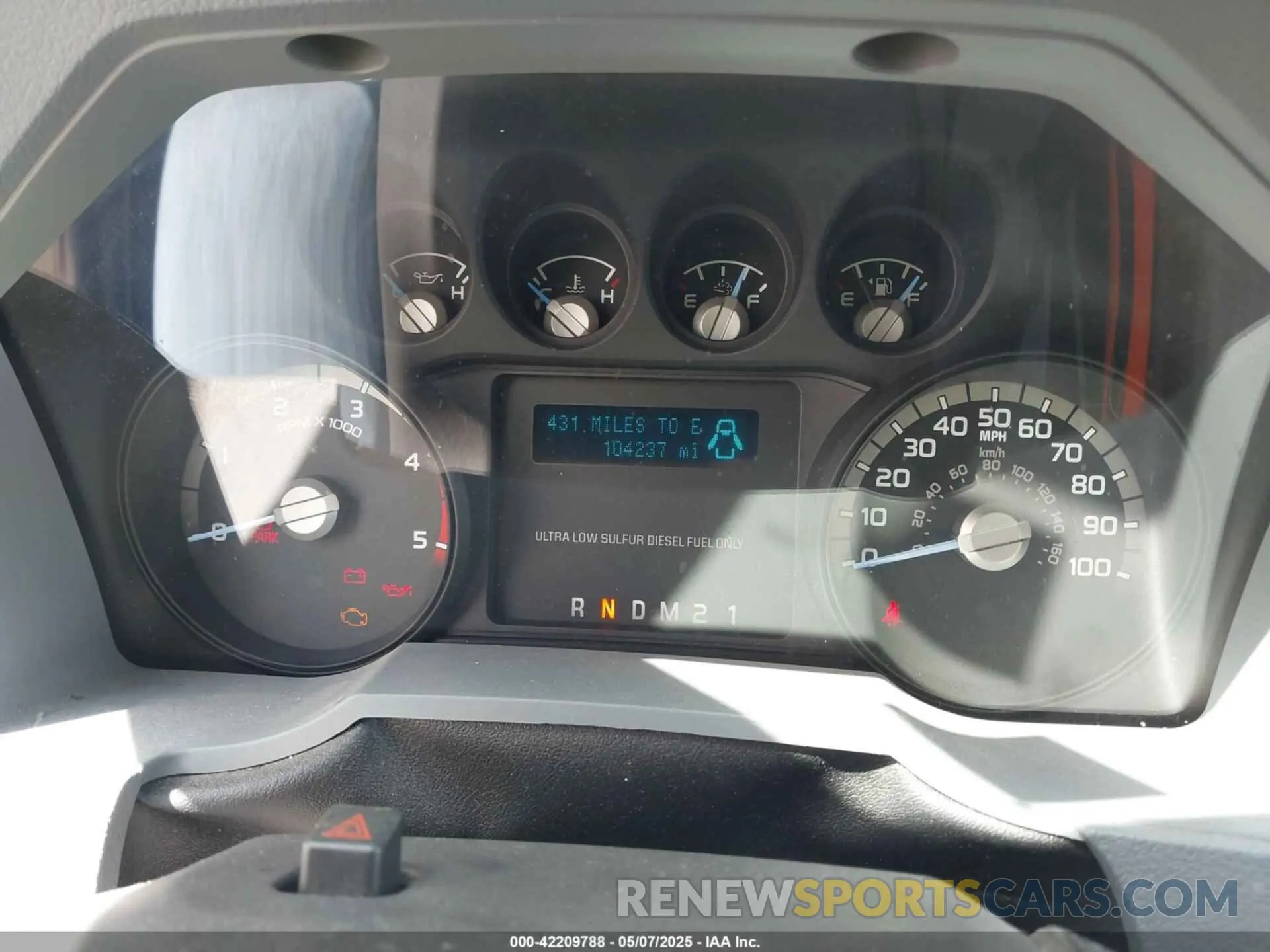 5 fotografías del automóvil dañado 1FDWF7DC2KDF10301 FORD F-750 DIESEL 2019