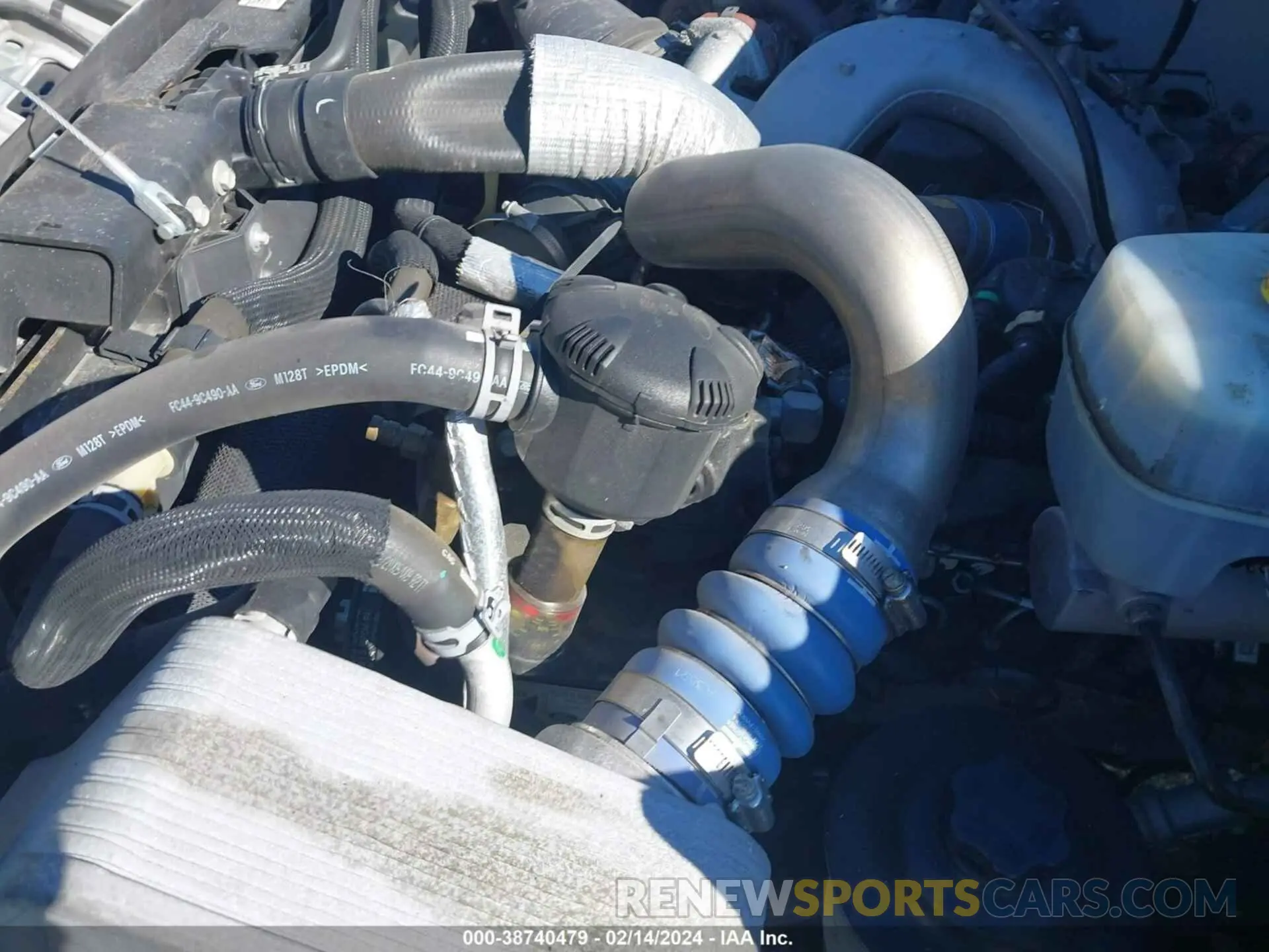 10 fotografías del automóvil dañado 1FDNF7DE8NDF10742 FORD F-750 DIESEL 2022
