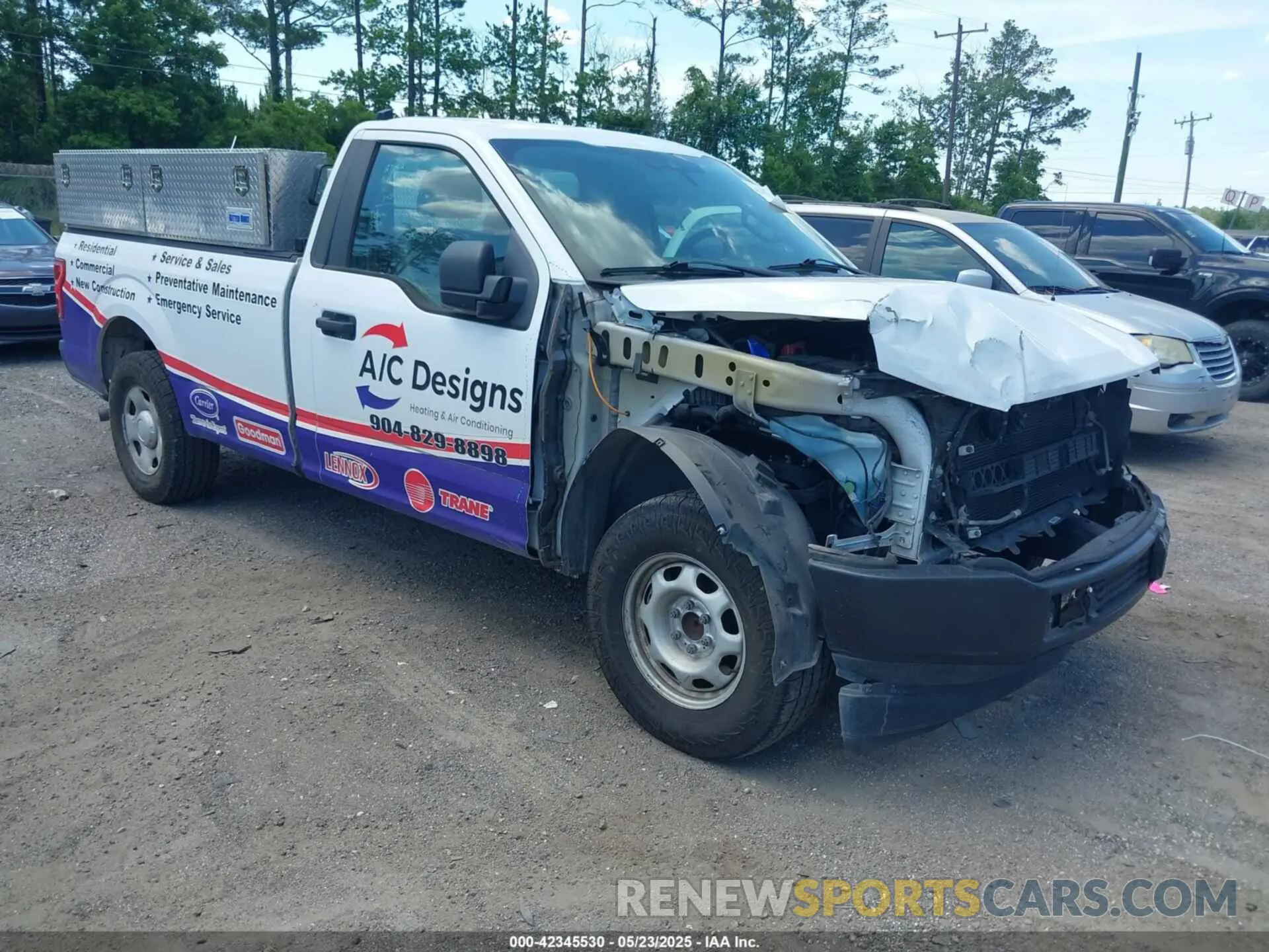 1 fotografías del automóvil dañado 1FTMF1CD1KKCO5739 FORD F15 2019