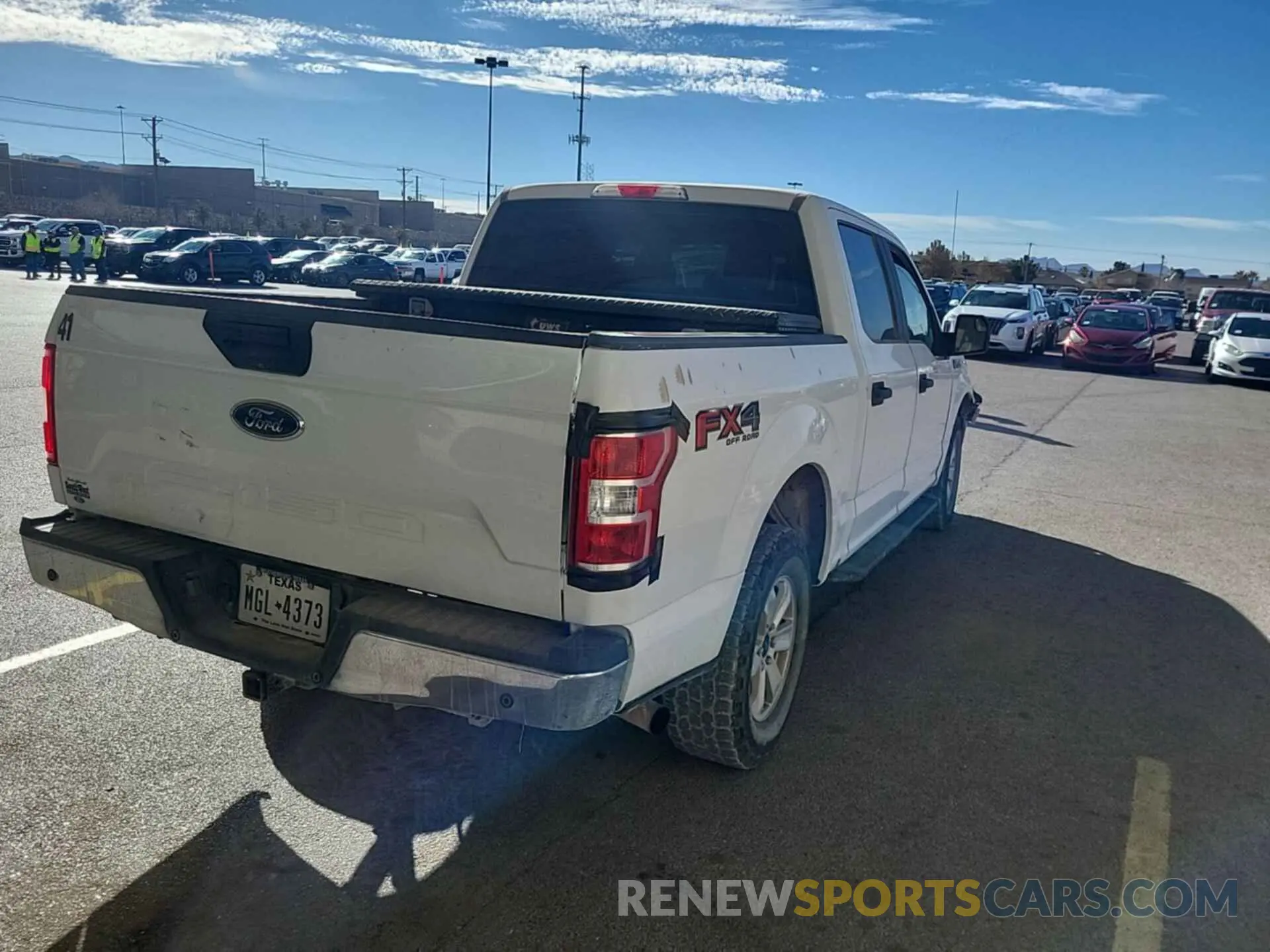 16 fotografías del automóvil dañado 1FTEW1E57KFA21359 FORD F150 2019
