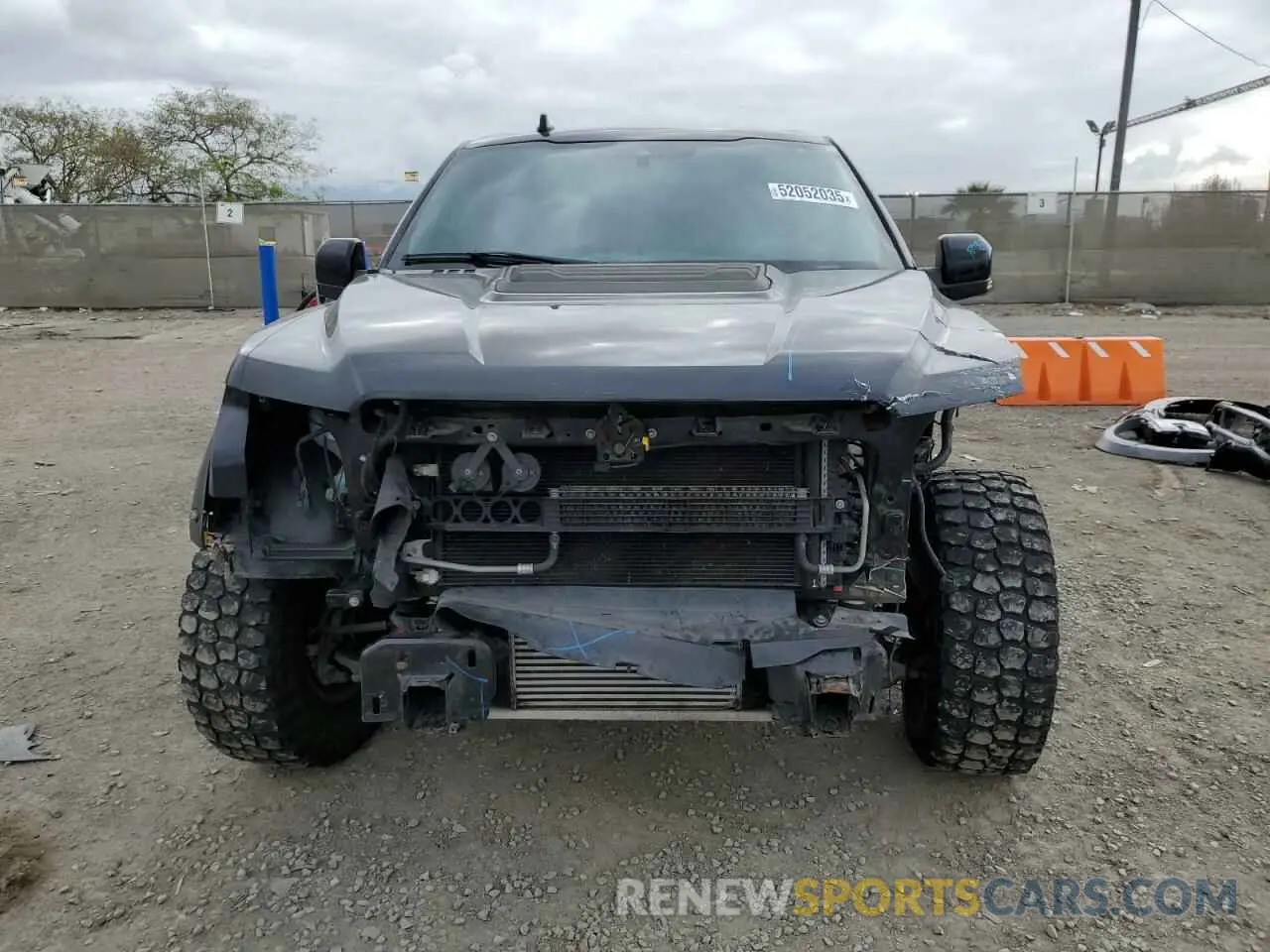 5 fotografías del automóvil dañado 1FTFW1RG0KFC87421 FORD F150 2019