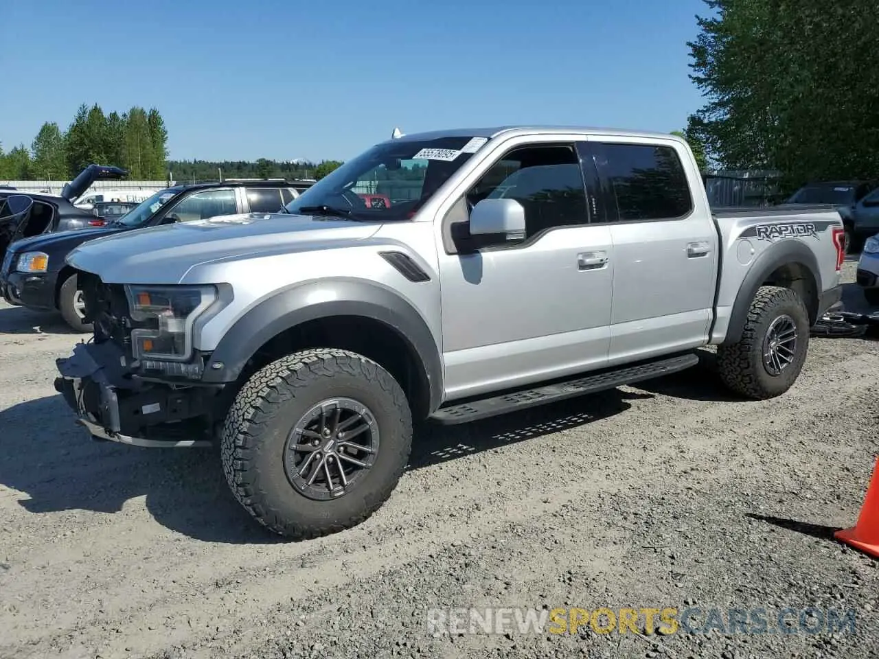 1 fotografías del automóvil dañado 1FTFW1RG1KFC47039 FORD F150 2019