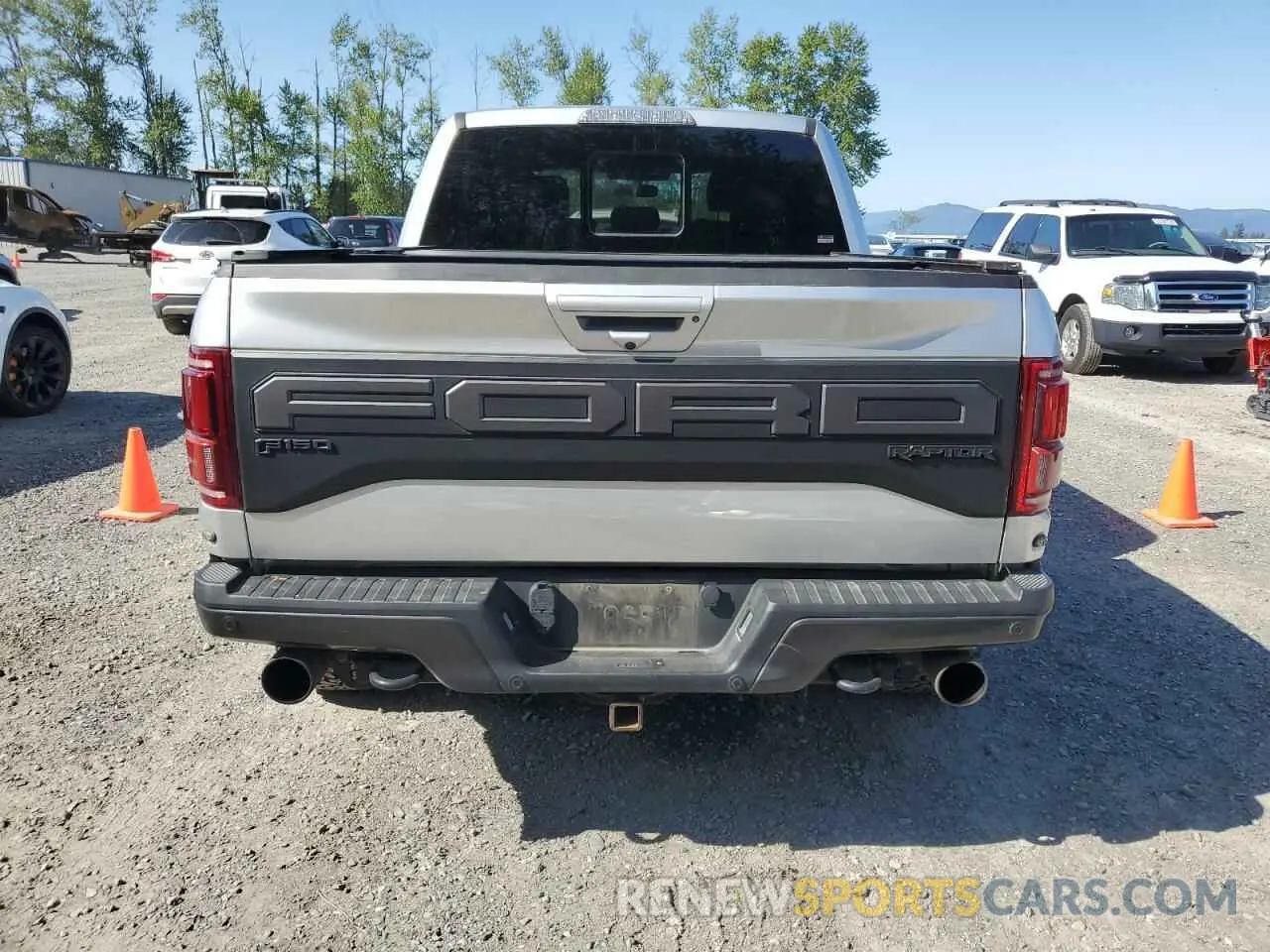 6 fotografías del automóvil dañado 1FTFW1RG1KFC47039 FORD F150 2019