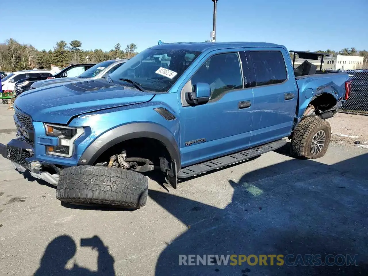 1 fotografías del automóvil dañado 1FTFW1RG2KFA54737 FORD F150 2019