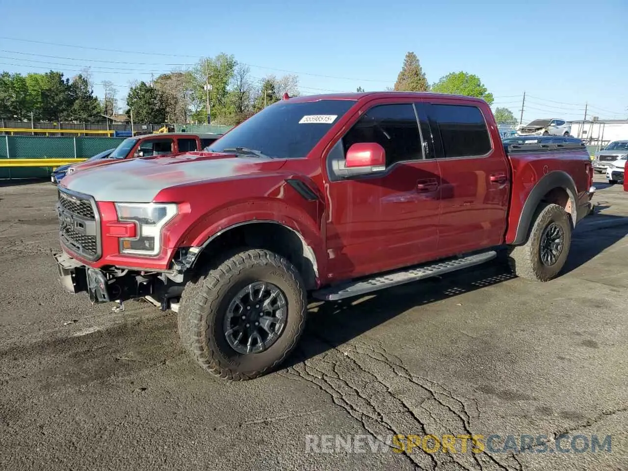 1 fotografías del automóvil dañado 1FTFW1RG3KFB81674 FORD F150 2019