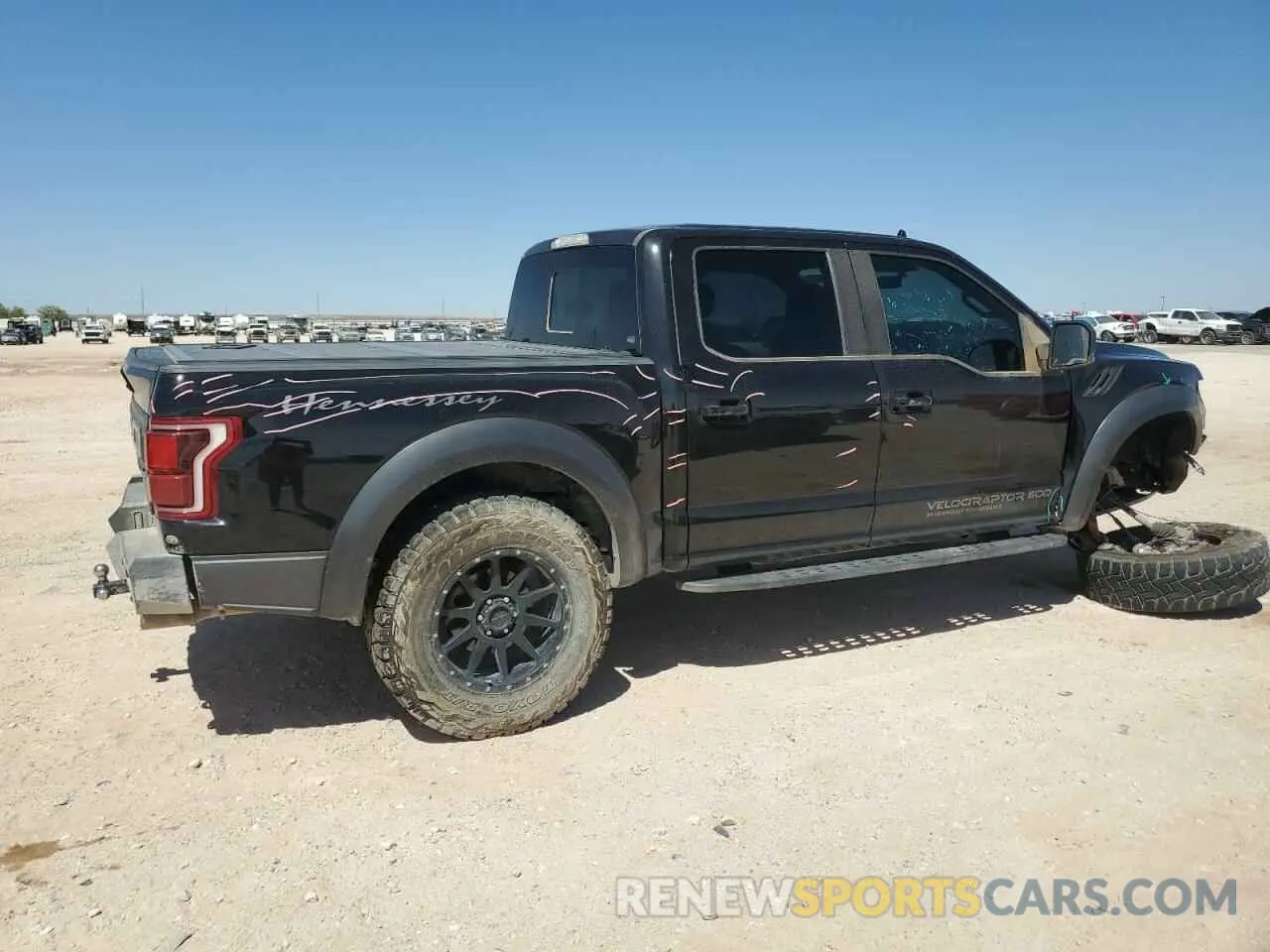 3 fotografías del automóvil dañado 1FTFW1RG8KFB88992 FORD F150 2019