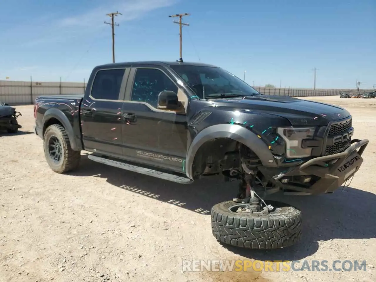 4 fotografías del automóvil dañado 1FTFW1RG8KFB88992 FORD F150 2019
