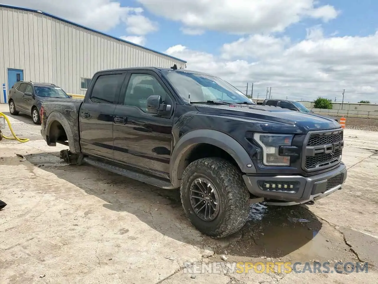4 fotografías del automóvil dañado 1FTFW1RG8KFC17651 FORD F150 2019