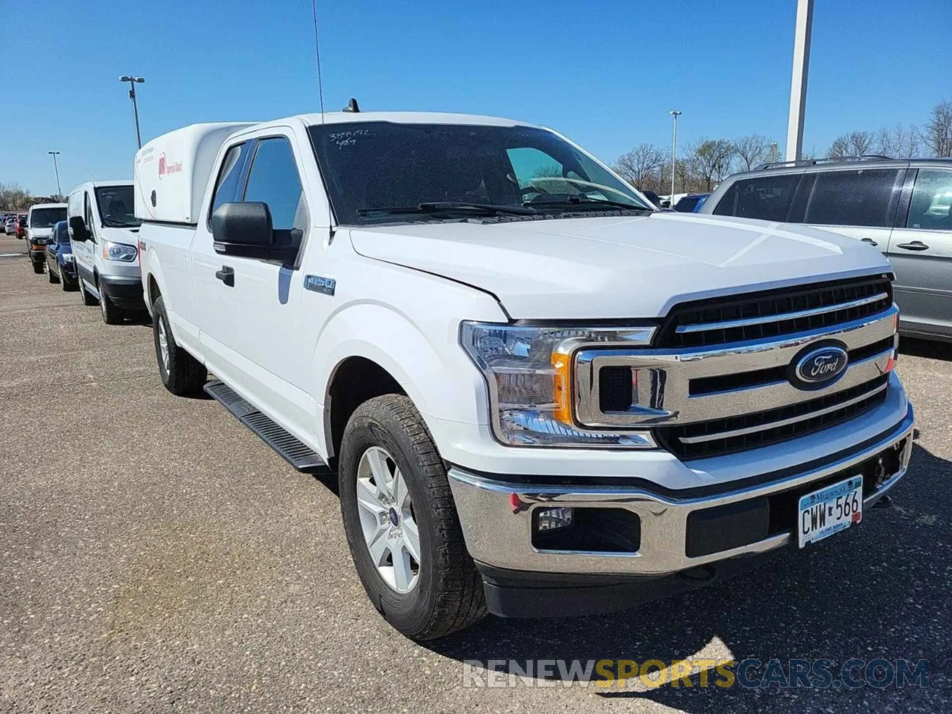 12 fotografías del automóvil dañado 1FTFX1E41KKC43699 FORD F150 2019