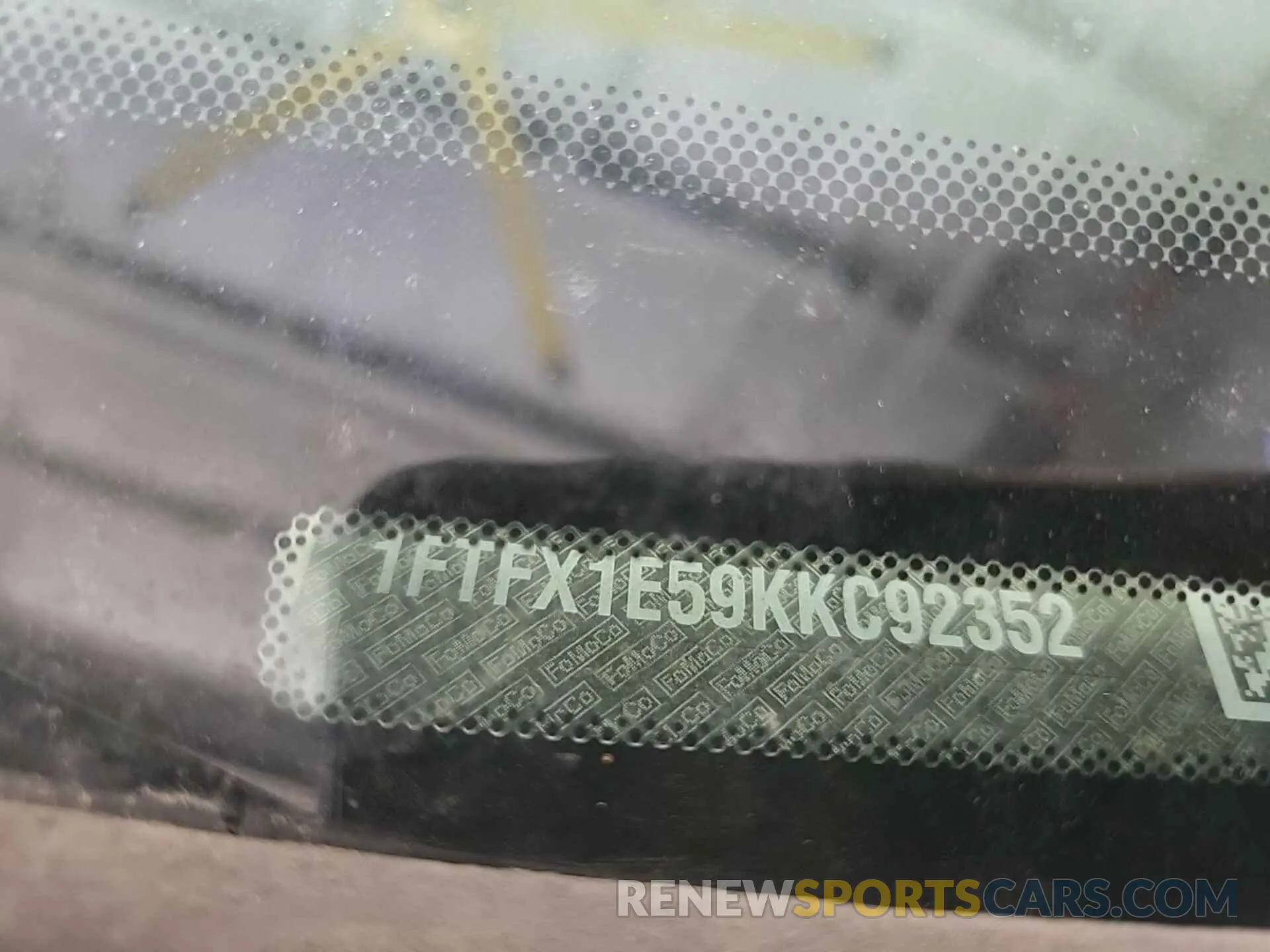 4 fotografías del automóvil dañado 1FTFX1E59KKC92352 FORD F150 2019