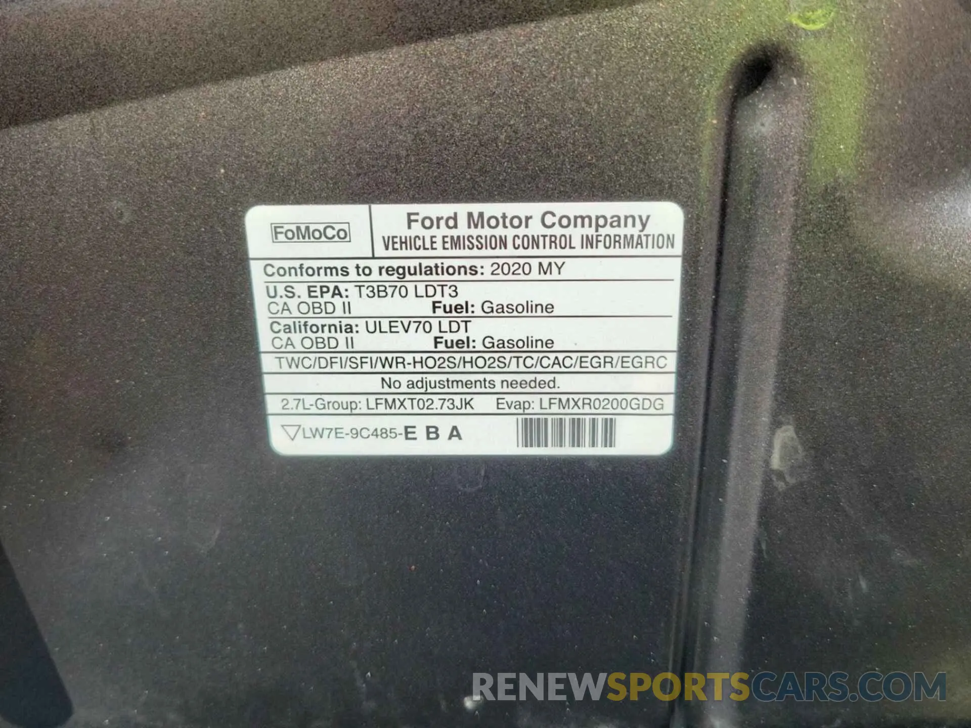 15 fotografías del automóvil dañado 1FTEW1EP3LKD10572 FORD F150 2020