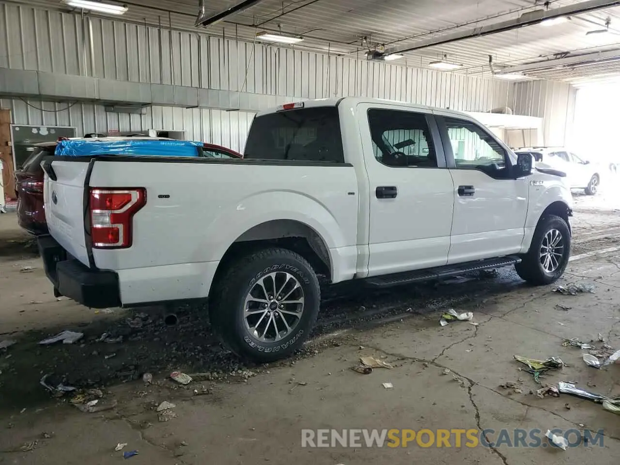 3 fotografías del automóvil dañado 1FTEW1P41LKE44452 FORD F150 2020