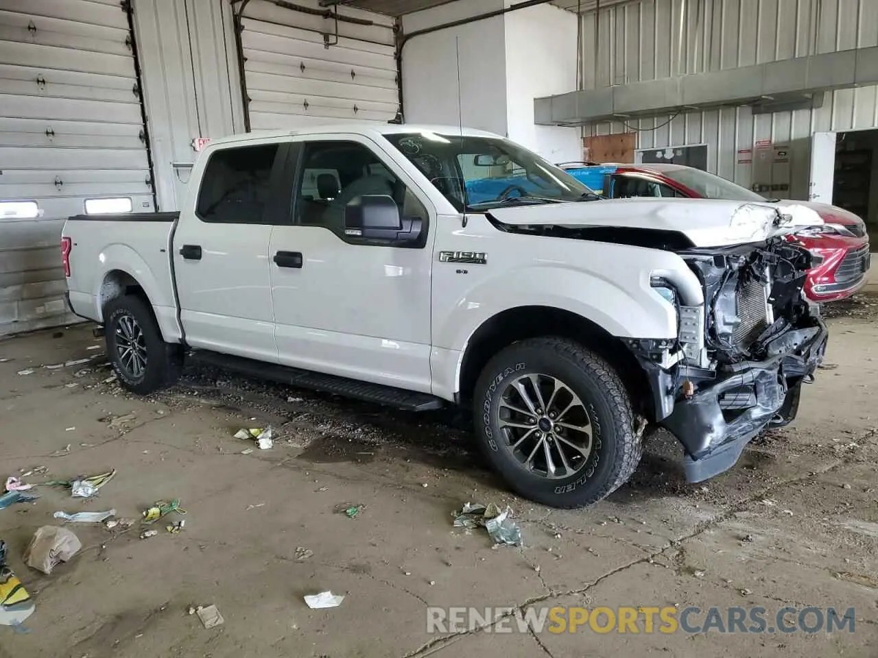 4 fotografías del automóvil dañado 1FTEW1P41LKE44452 FORD F150 2020