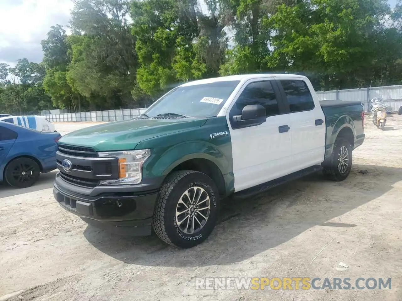 1 fotografías del automóvil dañado 1FTEW1P47LKD81728 FORD F150 2020