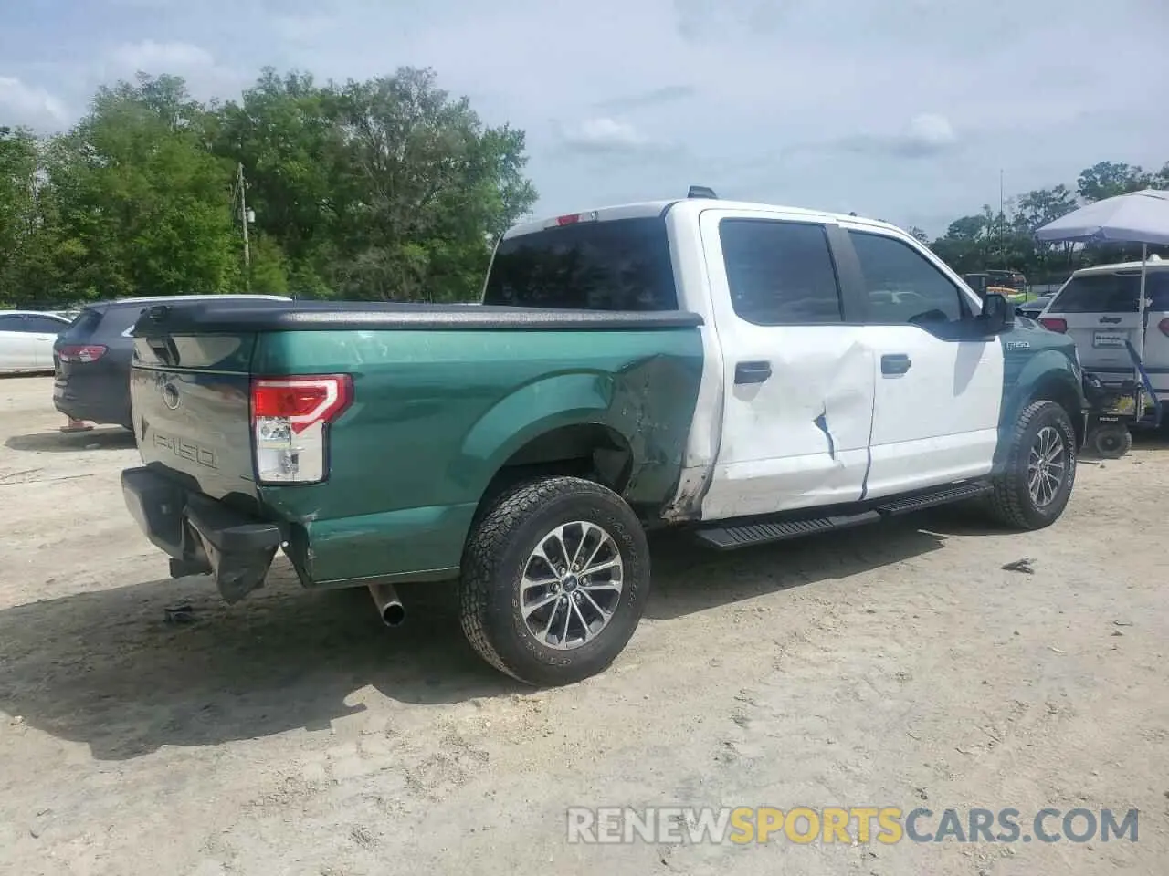 3 fotografías del automóvil dañado 1FTEW1P47LKD81728 FORD F150 2020