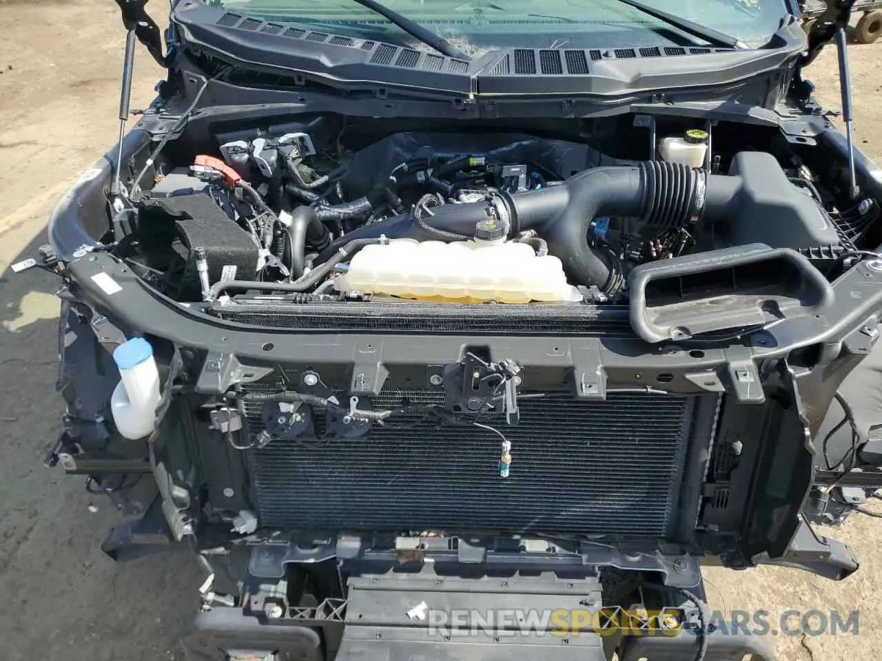 11 fotografías del automóvil dañado 1FTEW1EP1MFA48223 FORD F150 2021