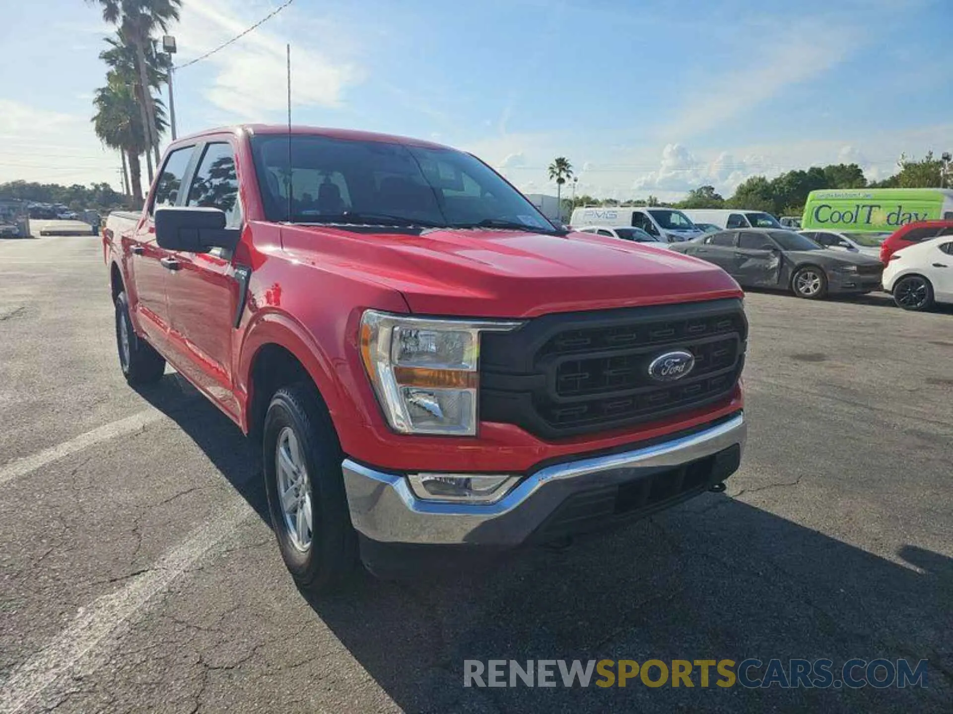 6 fotografías del automóvil dañado 1FTFW1E80MKE96084 FORD F150 2021