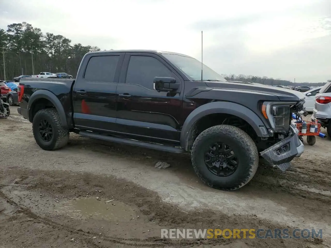 4 fotografías del automóvil dañado 1FTFW1RG9MFC19427 FORD F150 2021
