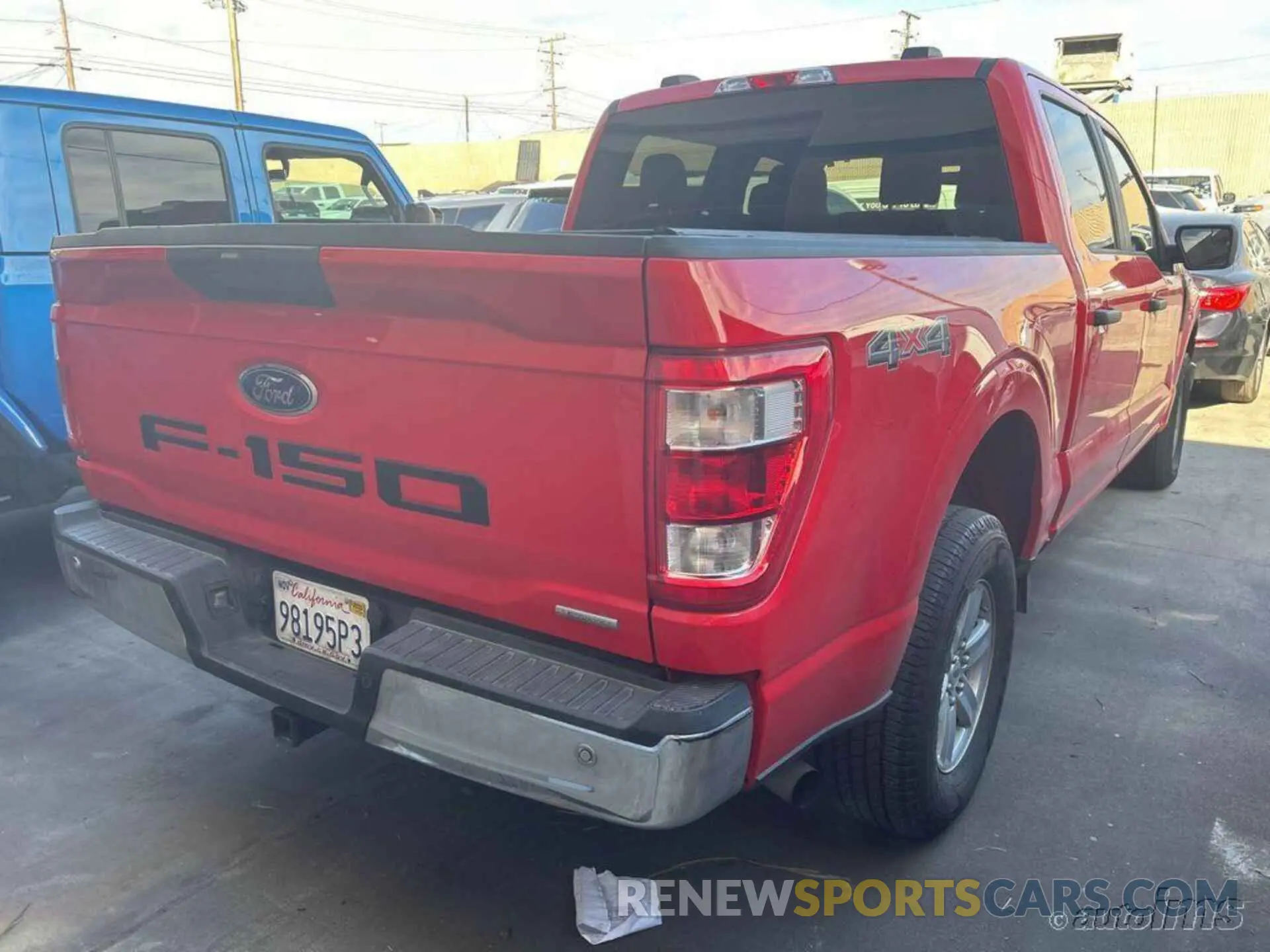 1 fotografías del automóvil dañado 1FTFW1E87NKE20380 FORD F150 2022
