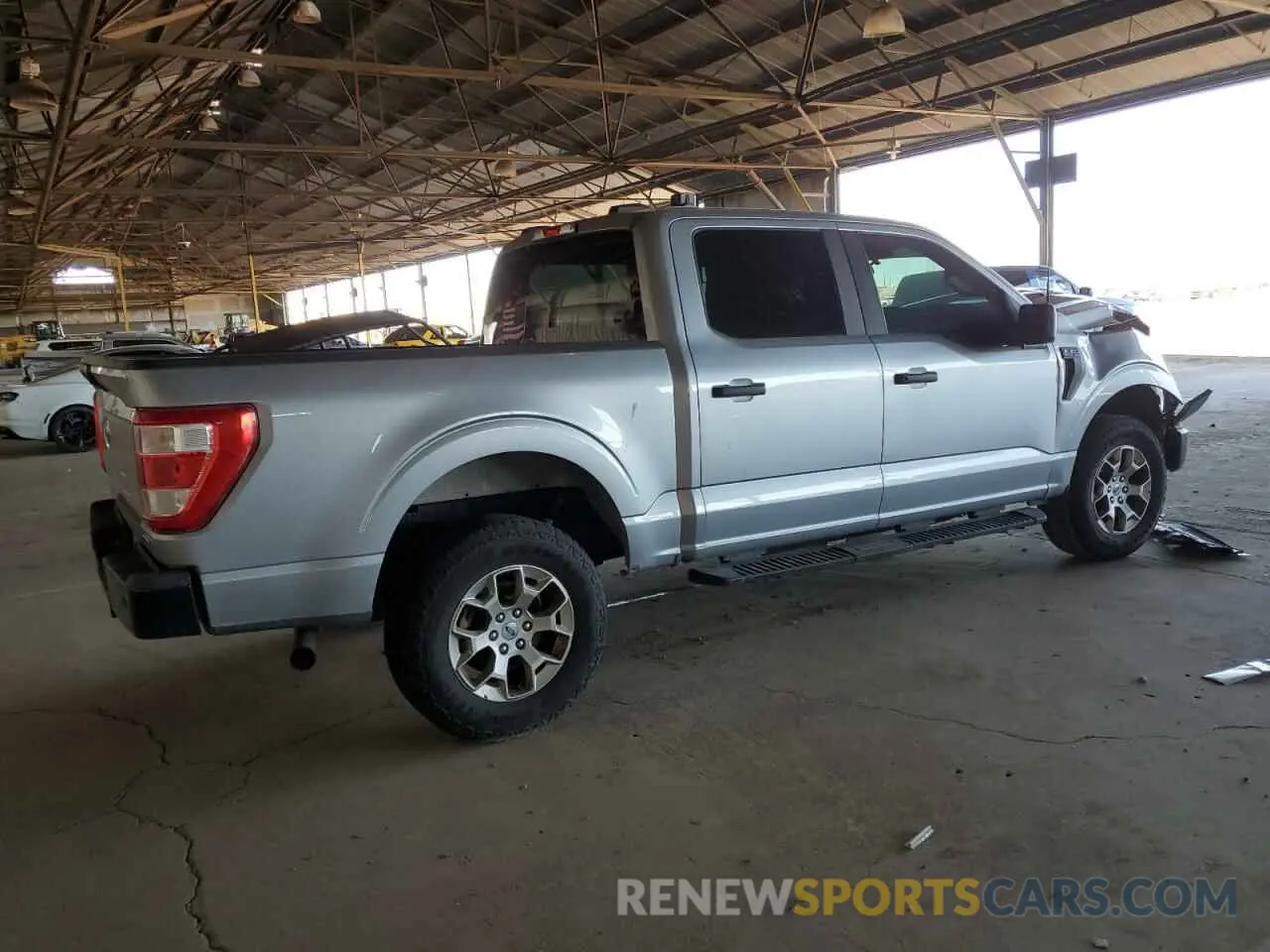 3 fotografías del automóvil dañado 1FTFW1P83NKE90049 FORD F150 2022