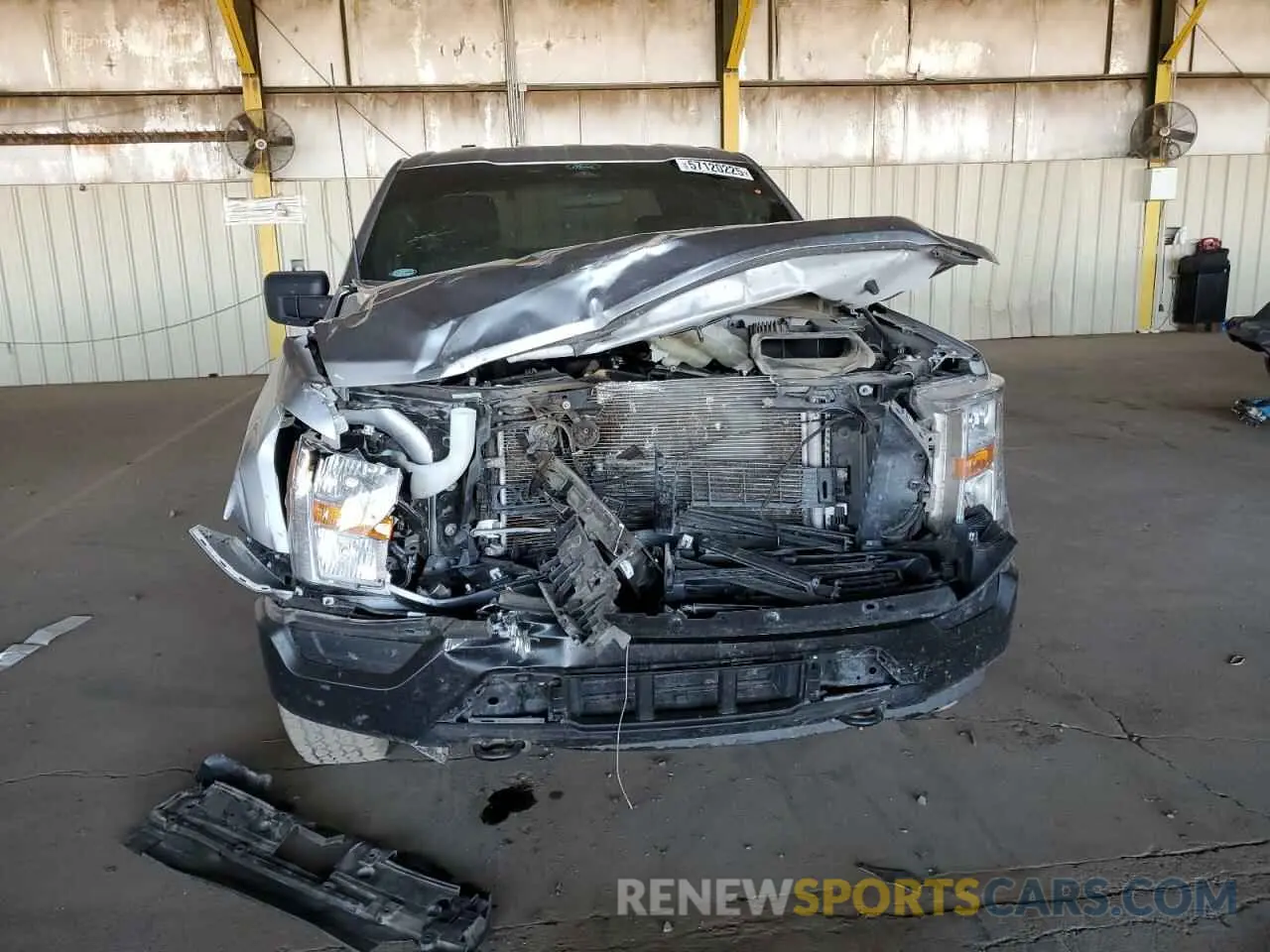 5 fotografías del automóvil dañado 1FTFW1P83NKE90049 FORD F150 2022