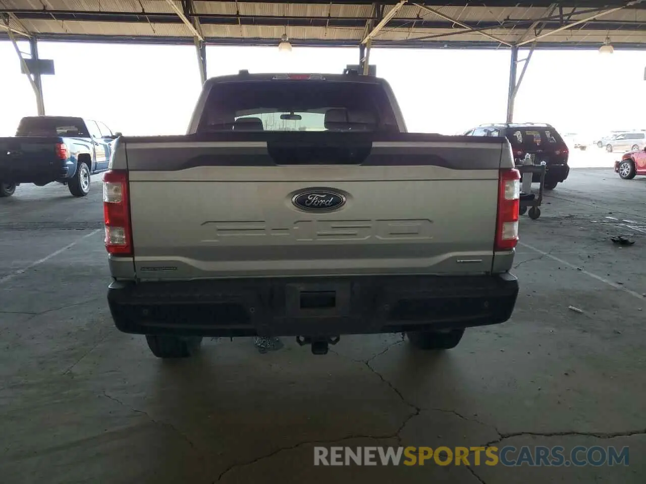 6 fotografías del automóvil dañado 1FTFW1P83NKE90049 FORD F150 2022