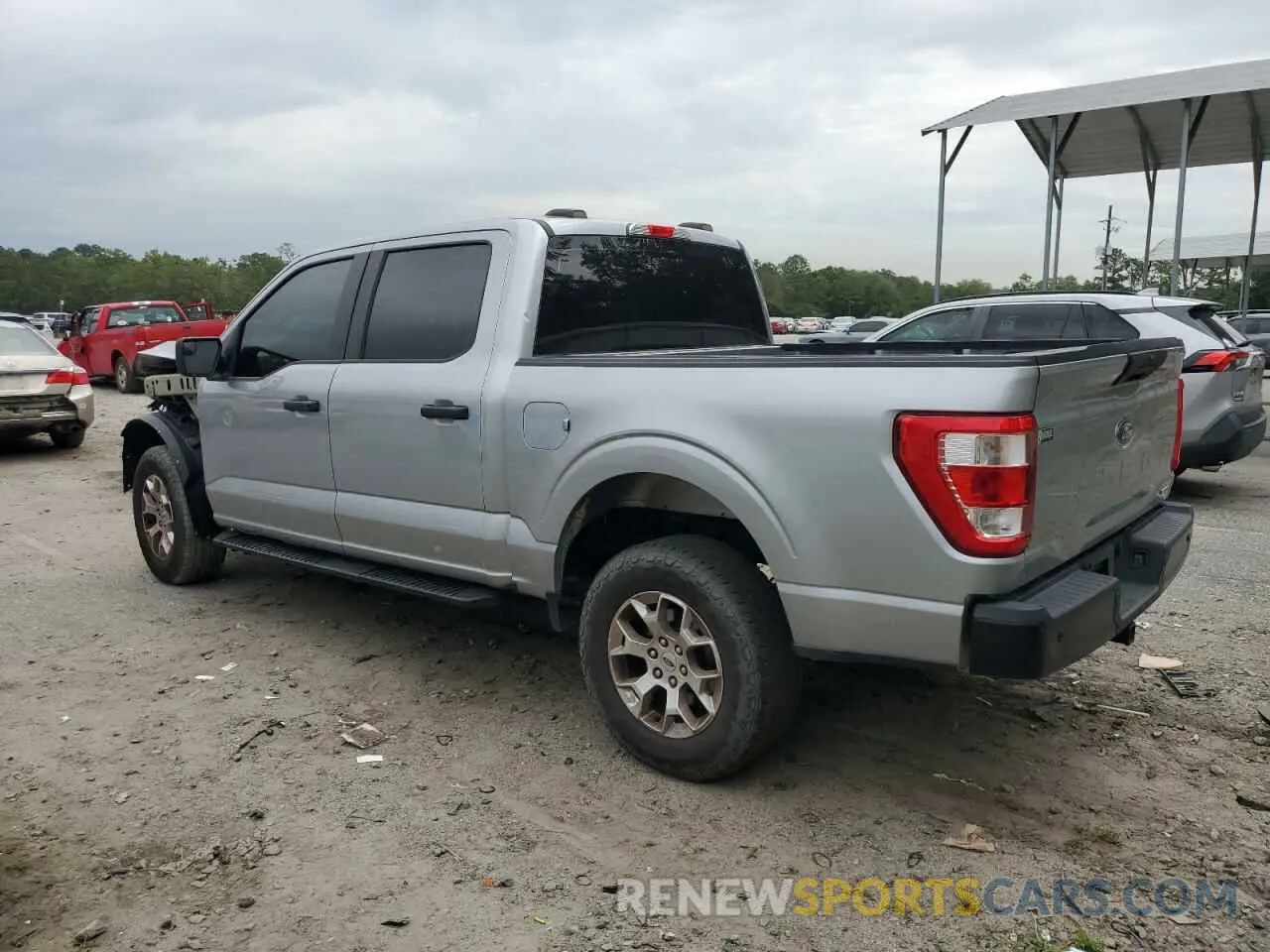2 fotografías del automóvil dañado 1FTFW1P87NKE40612 FORD F150 2022
