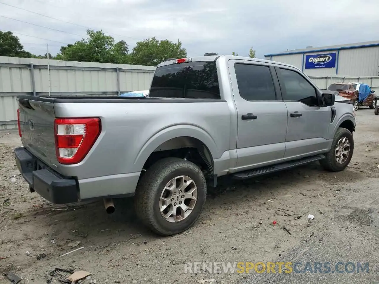 3 fotografías del automóvil dañado 1FTFW1P87NKE40612 FORD F150 2022