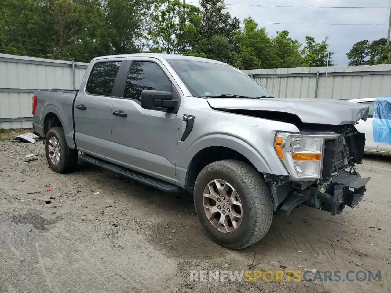 4 fotografías del automóvil dañado 1FTFW1P87NKE40612 FORD F150 2022