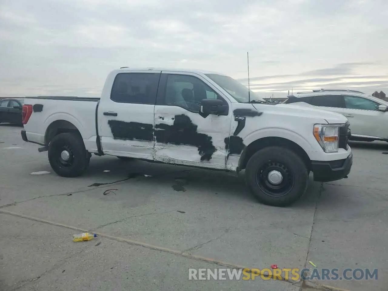 4 fotografías del automóvil dañado 1FTFW1P87NKE81855 FORD F150 2022