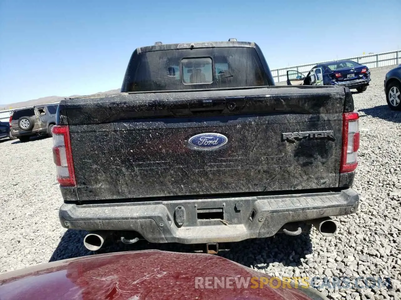 6 fotografías del automóvil dañado 1FTFW1RG2NFB73893 FORD F150 2022