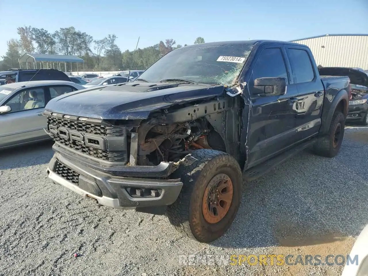 1 fotografías del automóvil dañado 1FTFW1RG4NFA84052 FORD F150 2022