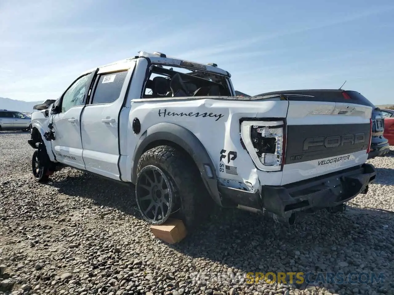 2 fotografías del automóvil dañado 1FTFW1RG7NFB01989 FORD F150 2022
